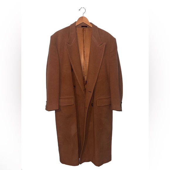 Vintage Men's Brown Overcoat - Picture 1 of 9